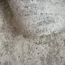 Giấy dán tường thường, vân bê tông, màu xám (cận cảnh sản phẩm)
