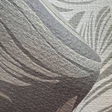 Giấy dán tường thường, lá, màu xám (cận cảnh sản phẩm)