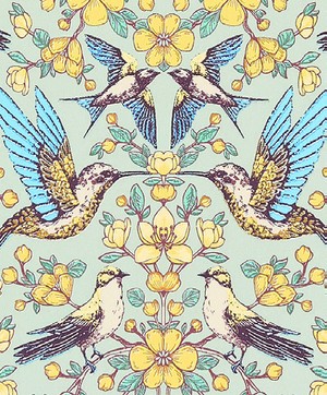 giấy dán tường SGP1688 Floral be