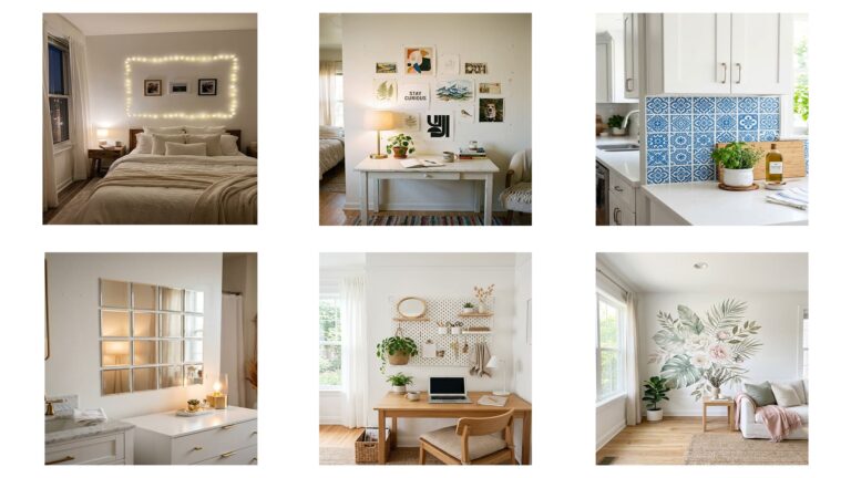 25 No Drill Wall Decor Ideas For Rental Homes 2026
