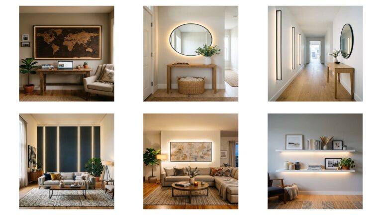 27 Aesthetic Wall Decor Ideas With LED Lights 2026