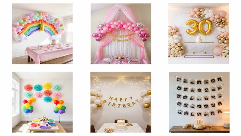 30 Birthday Wall Decoration Ideas For Party Setup