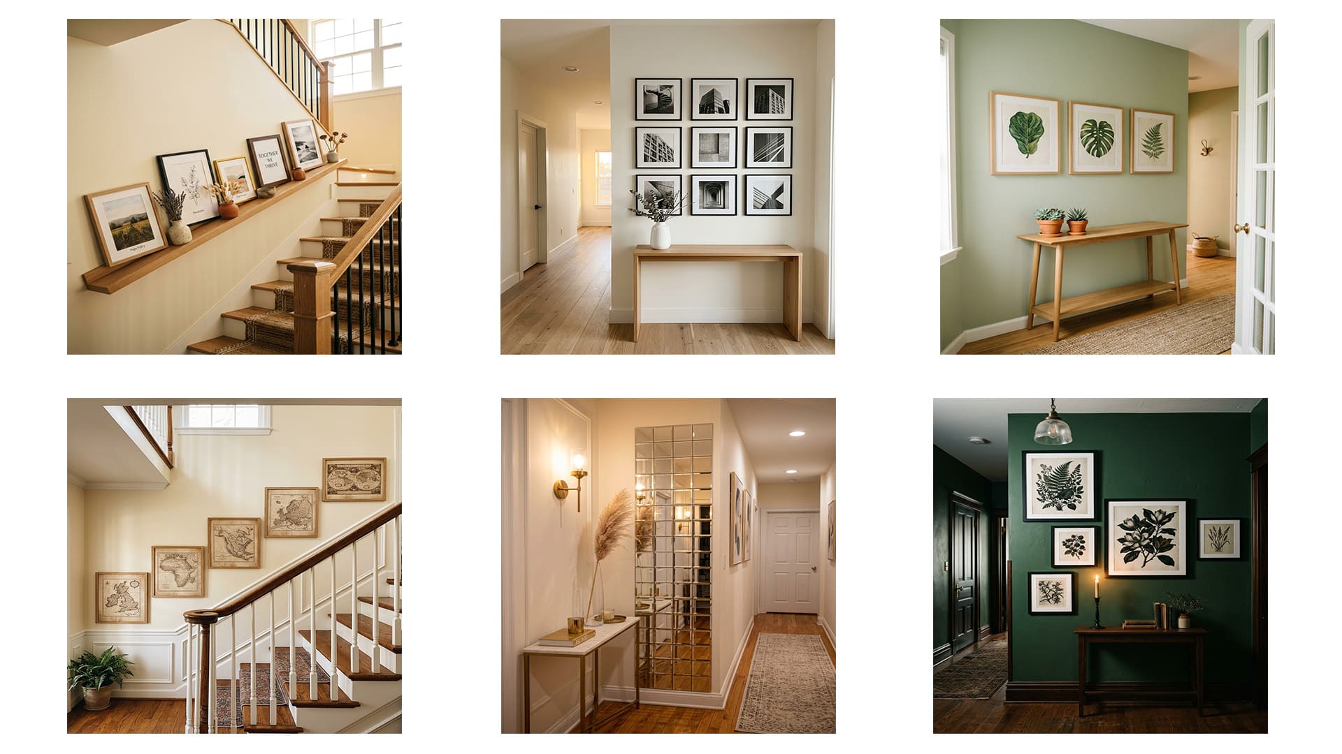 28 Hallway Gallery Wall Ideas For Narrow Spaces